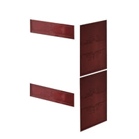 Stufa a legna FANCY EVO EK63 - Gruppo Edilkamin 11 kW ad aria Bordeaux EK63