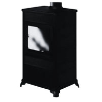 Stufa a legna FANCY EVO EK63 - Gruppo Edilkamin 11 kW ad aria Tortora EK63