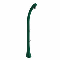 Doccia solare da giardino Arkema Happy ONE con lavapiedi 24 litri verde scuro
