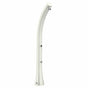 Doccia solare da giardino Arkema Happy XL con lavapiedi 44 litri bianco