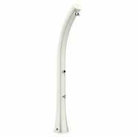 Doccia solare da giardino Arkema Happy XL con lavapiedi 44 litri bianco