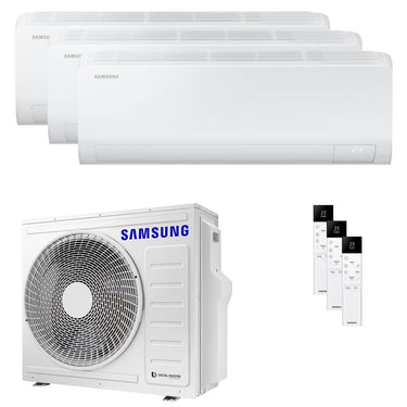 Condizionatore Samsung Cebu S2 trial split 7000+9000+12000 BTU inverter A++ wifi unità esterna 6.8 kW