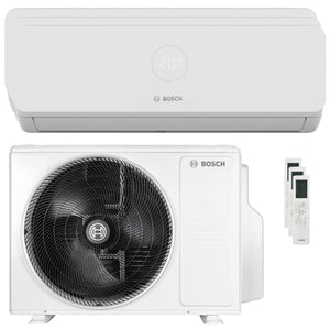 Condizionatore Bosch Climate 3200i trial split 9000+9000+9000 BTU R32 Inverter A++ unità esterna