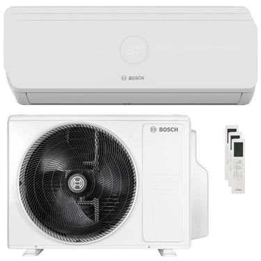 Condizionatore Bosch Climate 3200i trial split 9000+9000+9000 BTU R32 Inverter A++ unità esterna 6,2 kW