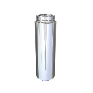 Attraversamento a tetto inox ventilato diam. 200 mm scarico fumi stufa a pellet e caldaia a pellet
