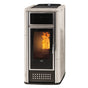Stufa a pellet Klover Belvedere 28  23,7 kW  acqua+aria+kit acs avorio