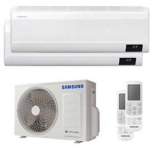 Condizionatore Samsung windfree Avant dual split 12000+12000 BTU inverter A+++ wifi unità esterna