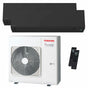 Condizionatore Toshiba SHORAI Edge Black dual split 16000+16000 BTU inverter A++ wifi unità esterna 10 kW