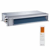 Condizionatore canalizzabile Clivet DUCT 2 dual split 9000+9000 BTU inverter A++  unità esterna 4.1 kW