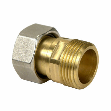 Raccordo Enolgas Reverso girello M 1" x 3/4" per valvola a sfera ideale per collettore caldaia e ventilconvettori