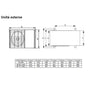 Condizionatore TCL Cassetta 4 vie Serie S Standard 60000 BTU R32 Inverter WiFi A++/A+