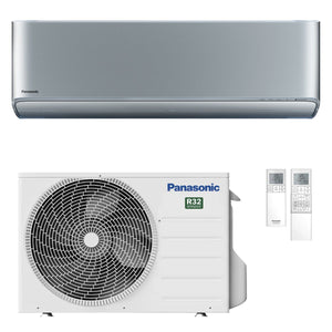 Condizionatore Panasonic Etherea 2026 7000 BTU R32 Inverter WiFi A+++/A++ Argento