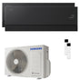 Condizionatore Samsung WindFree Première Plus dual split 12000+12000 BTU inverter A+++ wifi unità esterna 5 kW Soapstone Charcoal