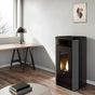 Stufa a pellet Cadel Atena Plus 14 ad aria canalizzata 14 kW - WiFi ANTRACITE