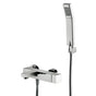 Miscelatore vasca con set doccia Paffoni EL026 con deviatore 