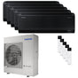 Condizionatore Samsung Windfree Black penta split 7000+7000+7000+7000+12000 BTU inverter A++ wifi unità esterna 10 kW