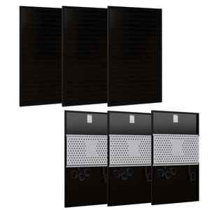 Kit fotovoltaico da balcone 2,4 kW SoLink Ready 800 con inverter integrato senza