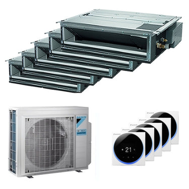 Condizionatore Daikin canalizzabile Mini Sky FDXM-F9  penta split 9000+9000+9000+9000+9000 BTU inverter A++ esterna 9 kW