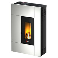 Stufa a pellet CADEL Spirit 5 ad aria 5,2 kW - con wifi BIANCO