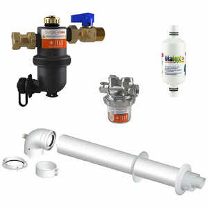 Kit installazione caldaia con defangatore - dosatore di polifosfati - neutralizzatore di condensa
