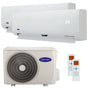 Condizionatore Carrier 42QHG dual split 9000+12000 BTU inverter A++ esterna 5,3 kW