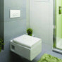 Placca doppio tasto OLI PLAIN Bianco