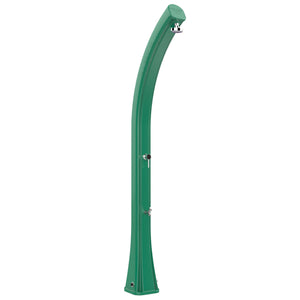 Doccia solare da giardino Arkema Happy XL con lavapiedi 44 litri verde scuro