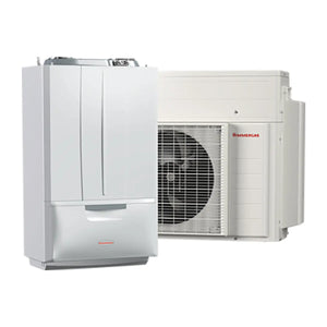 Sistema ibrido pompa di calore integrata con caldaia a condensazione Immergas Victrix Hybrid