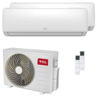 Condizionatore TCL Elite F2 dual split 12000+18000 BTU inverter A++ wifi unità esterna 7.9 kW