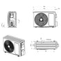 Condizionatore Grundig PROLOGUE GR-9 9000 BTU R32 Inverter WiFi A+++/A++