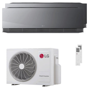 Condizionatore LG ARTCOOL Mirror AI dual split 9000+12000 BTU inverter A+++ wifi unità