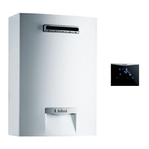 Scaldabagno istantaneo a gas Vaillant OutsideMAG tipo A elettronico 158/1-5 RT camera stagna
