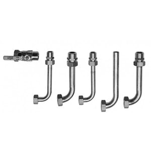 Kit Raccordi Telescopici Baxi Caldaia a Condensazione O Camera Aperta Luna3 Avant Luna3 Baxi