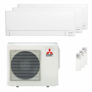 Condizionatore Mitsubishi Electric Serie AY trial split 9000+9000+9000 BTU inverter A++ unità estern
