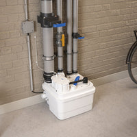Stazione di solevamento SFA SANICUBIC 1 con trituratorie per ACQUE SCURE - per toilette, bagni, cucine o lavanderie