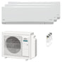 Condizionatore Fujitsu Serie KN WiFi trial split 9000+9000+12000 BTU inverter A+++ wifi unità esterna 5.4 kW