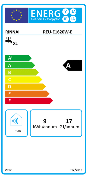 Scaldabagno a gas Rinnai Infinity Enjin a condensazione da esterno 16 l/min METANO