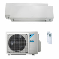 Condizionatore Daikin Perfera All Seasons dual split 9000+18000 BTU inverter A+++ wifi unità esterna 5 kW
