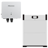 kit fotovoltaico Hisense Hi-Mini Inverter 6 kW + batterie di accumulo 10 kW - MONOFASE