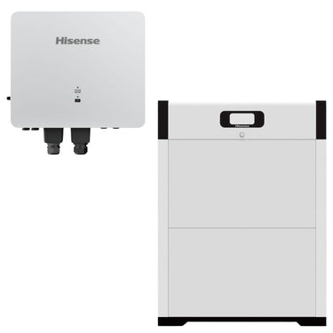 Kit fotovoltaico Hisense Hi-Mini Inverter 5 kW + batterie di accumulo 10 kW - MONOFASE
