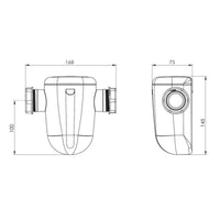 Neutralizzatore di condense acide SFA Sanineutral Mini per caldaie a condensazione