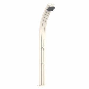 Doccia solare da giardino Arkema Spring A120 con lavapiedi 25 litri Sabbia