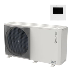Pompa di calore aria acqua Clivet Edge F 14 kW R290 WiFi A+++ - MONOFASE MONOBLOCCO