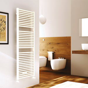 Termoarredo Scaldasalviette Cordivari Claudia 500x1807 mm acciaio Bianco