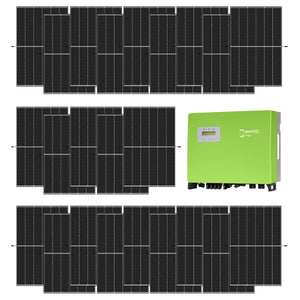Kit fotovoltaico 10 kW con 23 pannelli fotovoltaici Trina Solar 450 W +