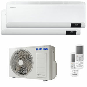 Condizionatore Samsung Cebu Wi-Fi dual split 9000+12000 BTU inverter A+++ wifi unità esterna 5,0 kW