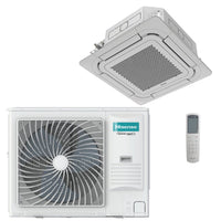 Condizionatore Hisense Cassetta 90x90 Flusso Circolare 36000 BTU R32 Inverter A++