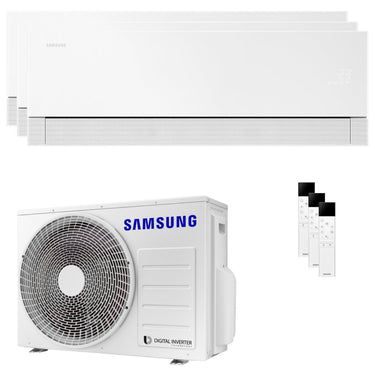 Condizionatore Samsung WindFree Première Plus trial split 7000+9000+12000 BTU inverter A++ wifi unità esterna 5.2 kW