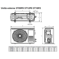 Condizionatore TCL Canalizzabile Serie D 9000 BTU R32 Inverter WiFi A++/A+