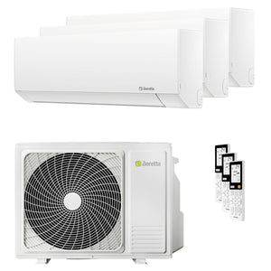 Condizionatore Beretta BREVA E trial split 9000+9000+9000 BTU inverter A++  unità esterna 5.5 kW